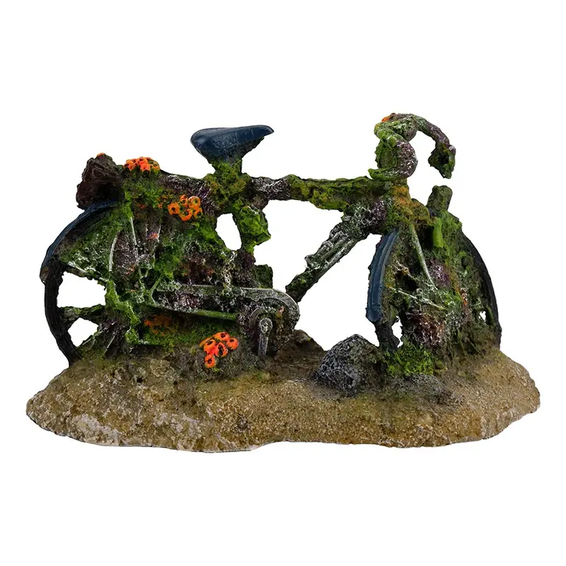 Classic Aquatics Rusty Bicycle Aquarium Ornament