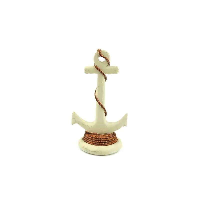 Classic Aquatics White Nautical Anchor Tank Ornament