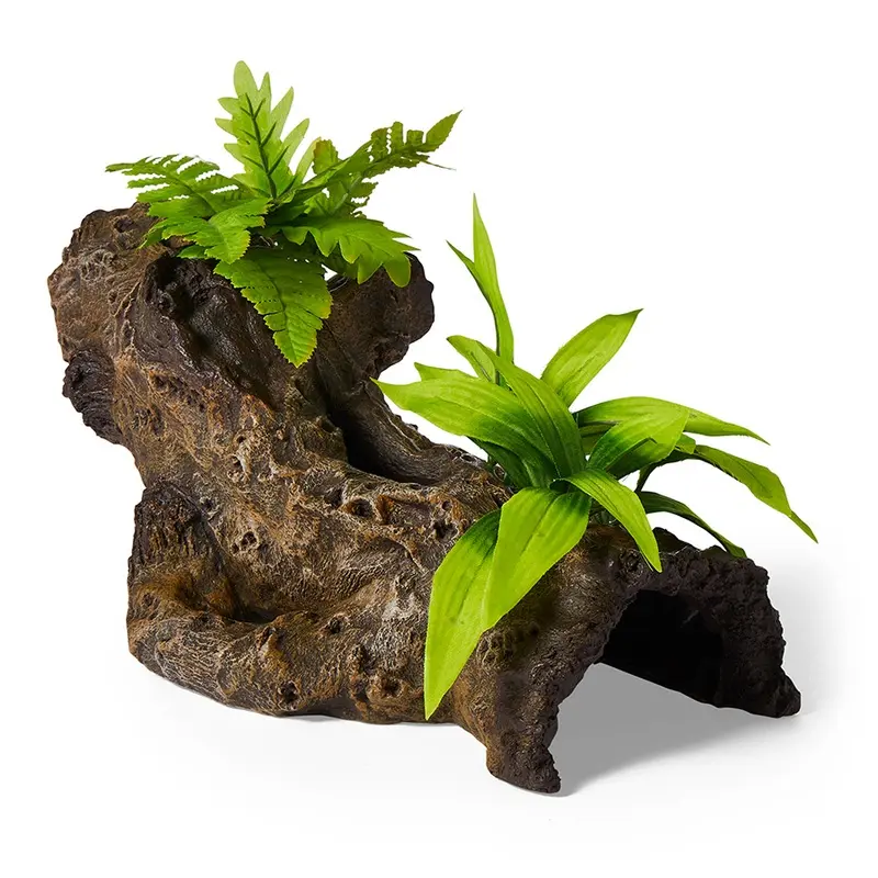 Pets At Home Planted Decor Wood Aquarium Ornament Large