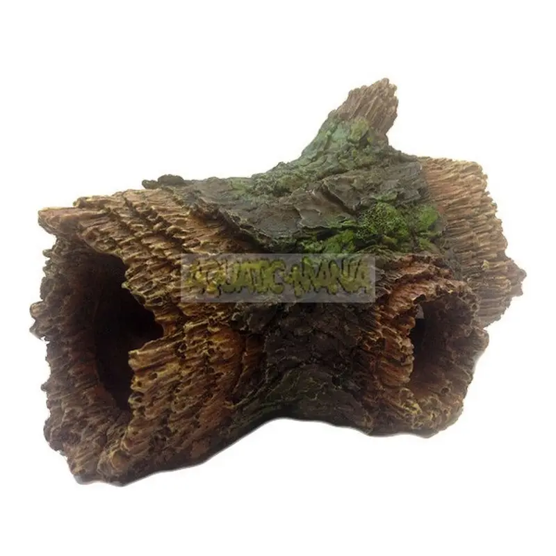 Betta Aquarium Ornament Log Full Ms971 16Cm