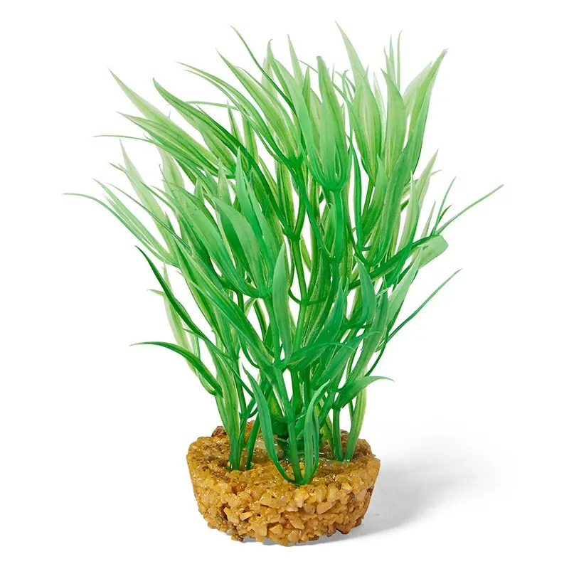 Pets At Home Ecoscape Gravel Base Bamboo Aquarium Plant Ornament Small