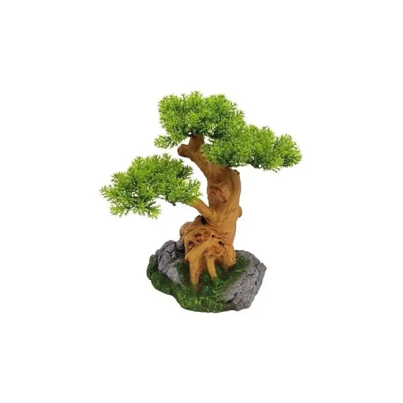 Aqua One Bonsai Tree On Rock