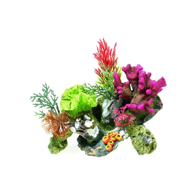 Classic Ornament - Coral Rocks & Plants