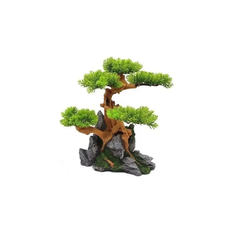 Aqua One Bonsai Tree On Rocks
