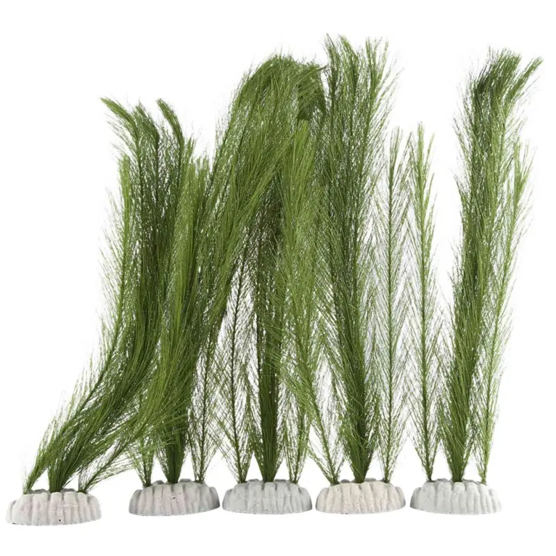 Spactz Aquarium Decorations Fish Tank Artificial Plants Made Of Silk Fabrics