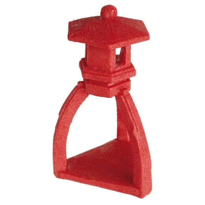 Superfish Red Zen Aquarium Decoration Pagoda