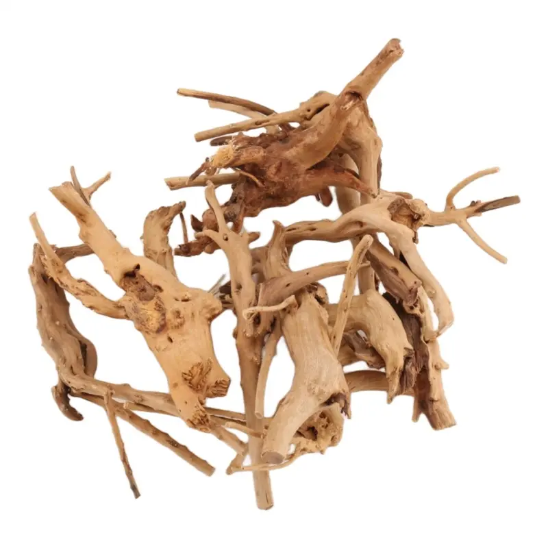 Sin Marca Mini Driftwood For Aquarium Natural Wood Branches (10 Pack) Size 10