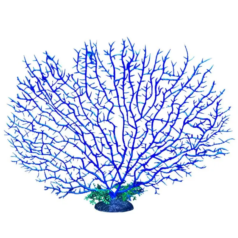 Swell Uk Blue/Coral Swell Branch Artificial Decor Aquarium DCor