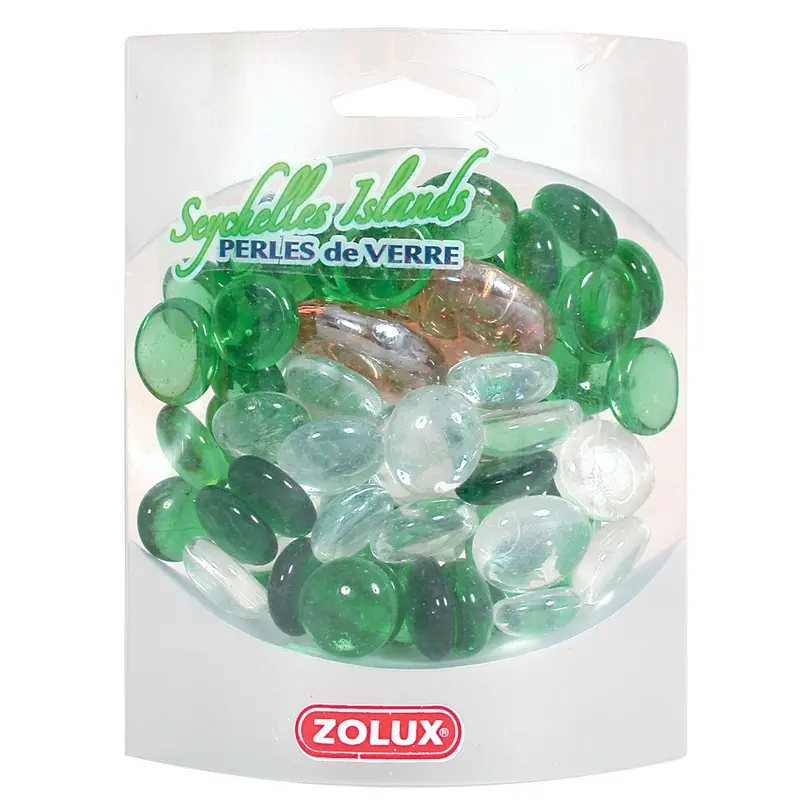 Zolux Blanc Glass Beads Seychelles Islands