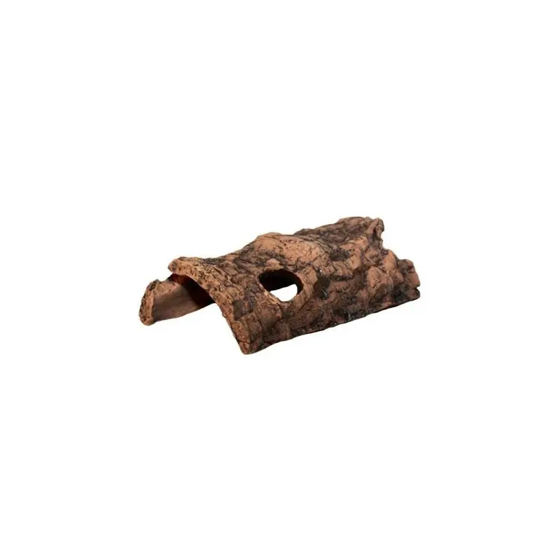 Ceramicnature Brown Terrarium Half-Log X 10 Cm Ceramic Size 18