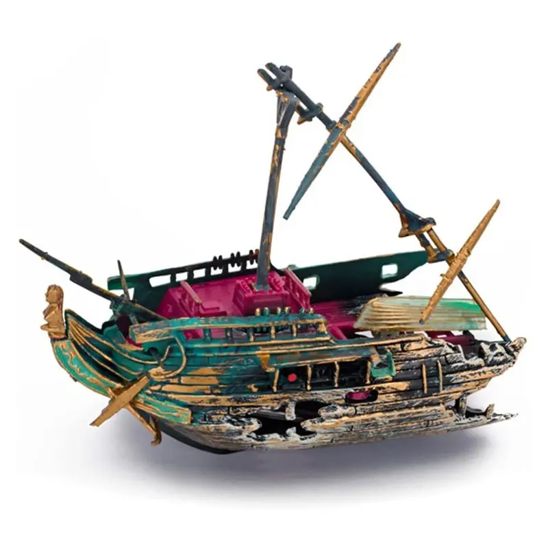 Penn-Plax Penn Plax Finding Nemo Action Air Shipwreck Aquarium Ornament