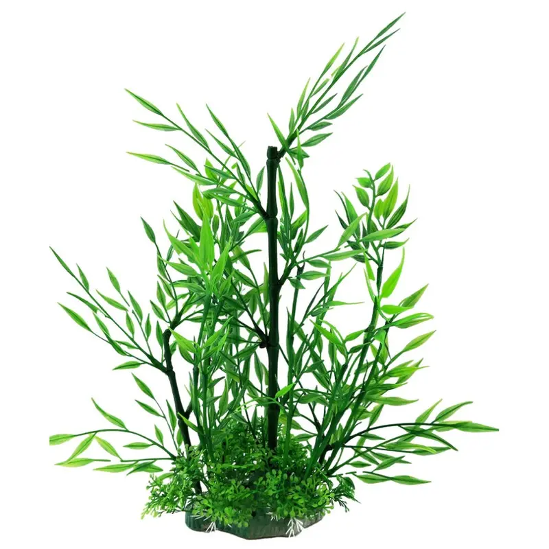 Swell Uk Swell Leafy Bamboo Artifical Plant Aquarium DCor