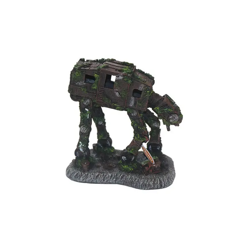 Betta Space Dog Aquarium Decoration Star Wars At-At Lookalike Large