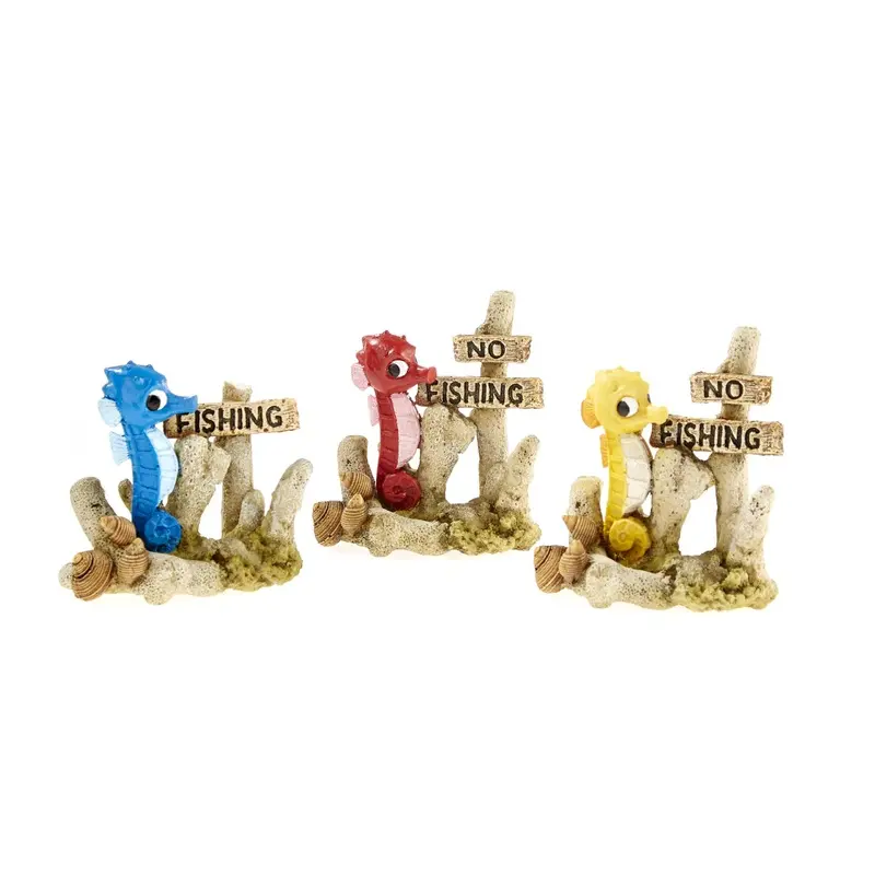 CLASSIC No Fishing Seahorse, 9.5cm