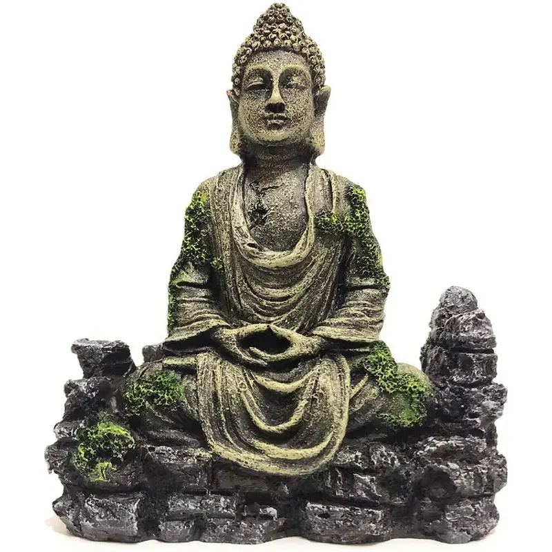 Lifeasy Buddha Statue For Aquarium - Aquarium Decoration