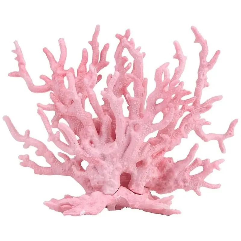 Coral Aquarium Plastic Aquatic Plants, Plastic Aquarium Artificial Vivid Simulation