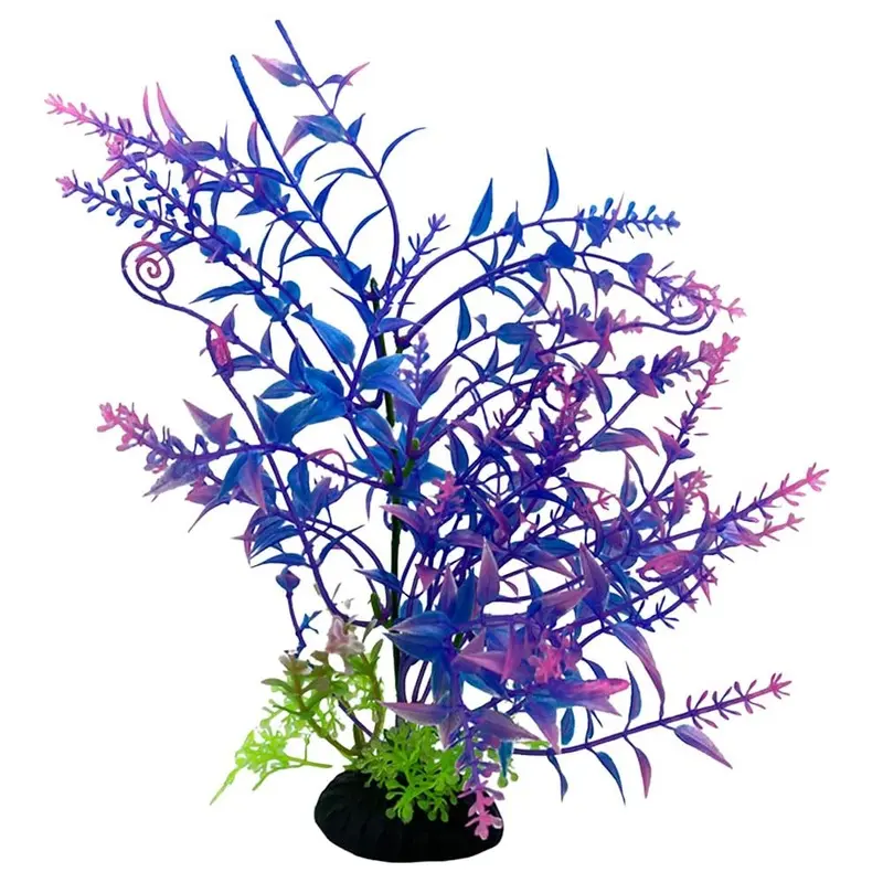 Swell Uk Purple/Pink Swell & Fairy Tree Artificial Plant Aquarium Dcor
