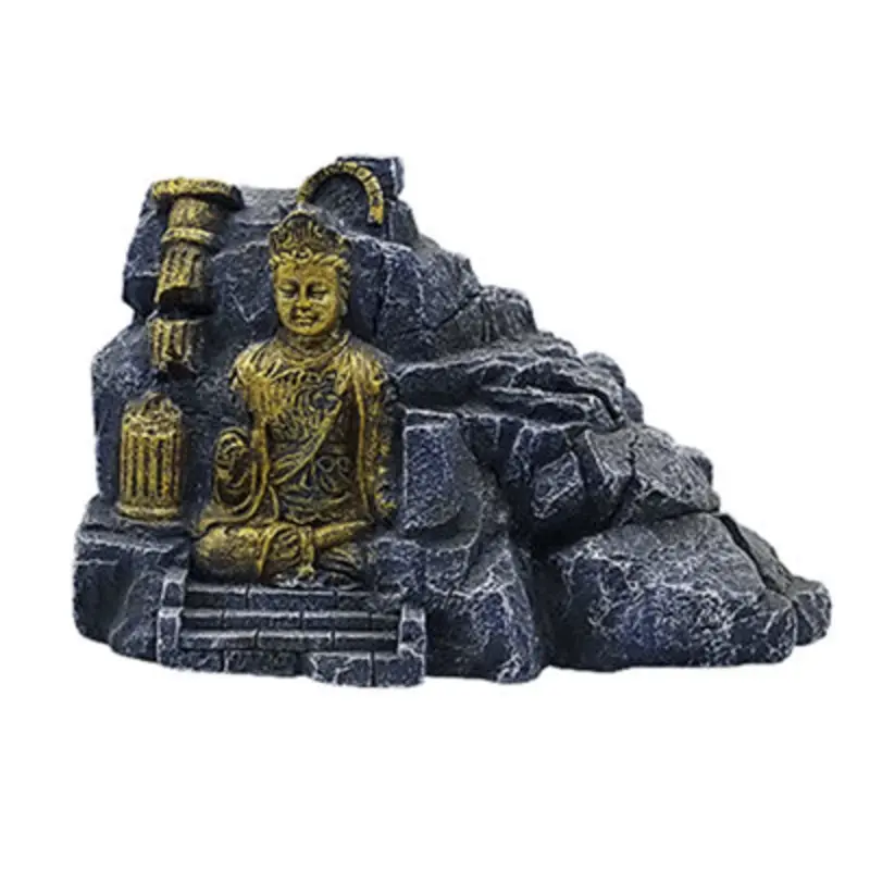 Swell Mountain Buddha Statue For Aquarium Decor