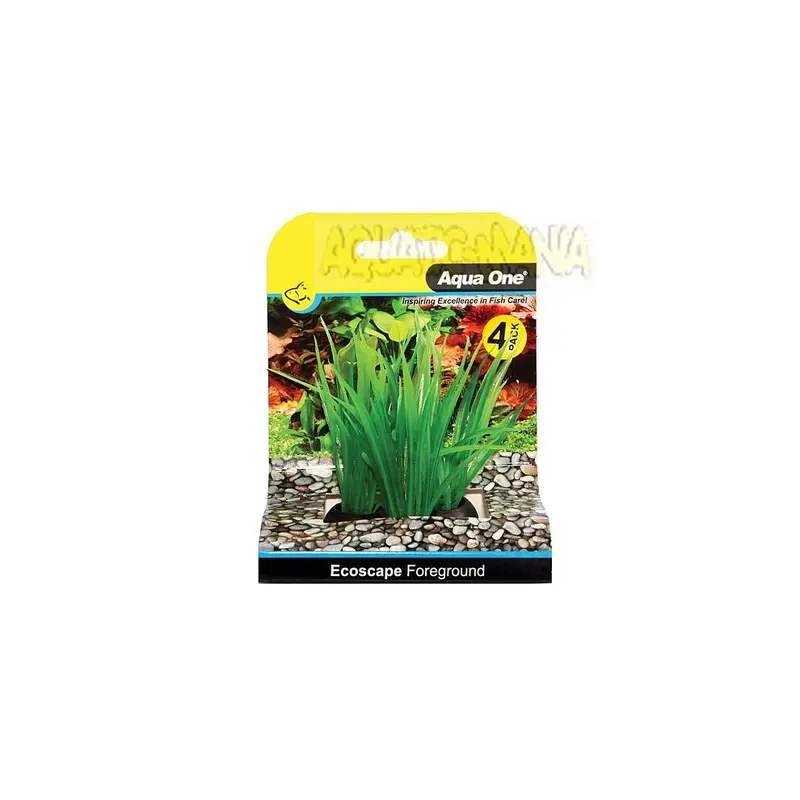 Aqua One Green Ecoscape Foreground Lilaeopsis 4Pk 28360 5Cm