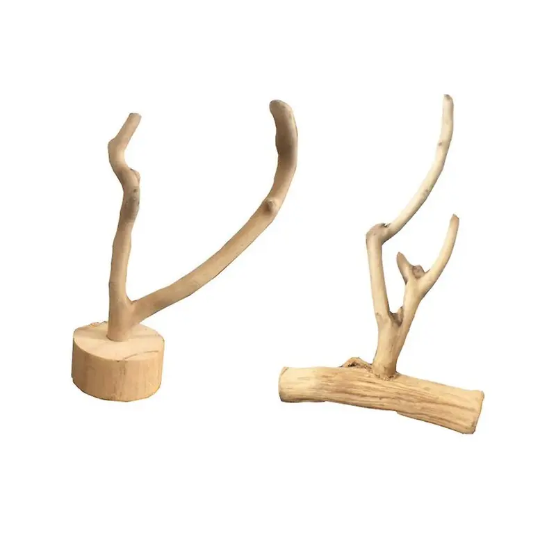(As show, One size) 2pcs Aquarium Tank Driftwood