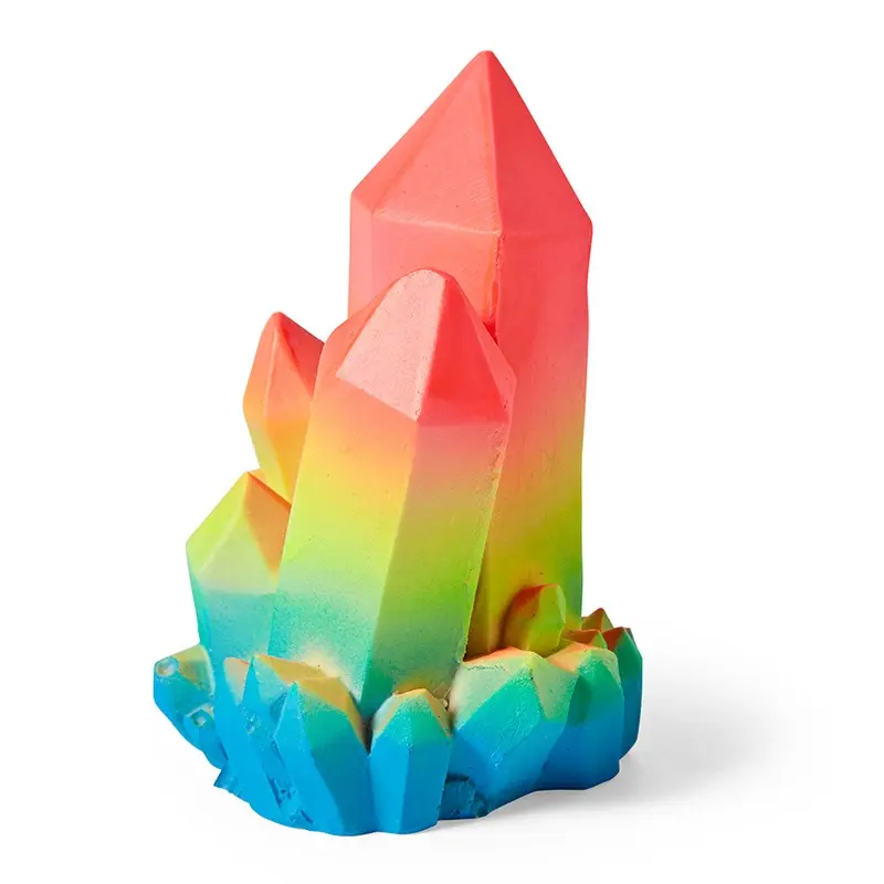 Pets At Home Crystal Cave Aquarium Ornament Rainbow