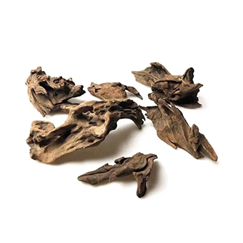 Sem Marca Reptiles Aquarium Fish Tank Cave Hideout Wood Decor Driftwood