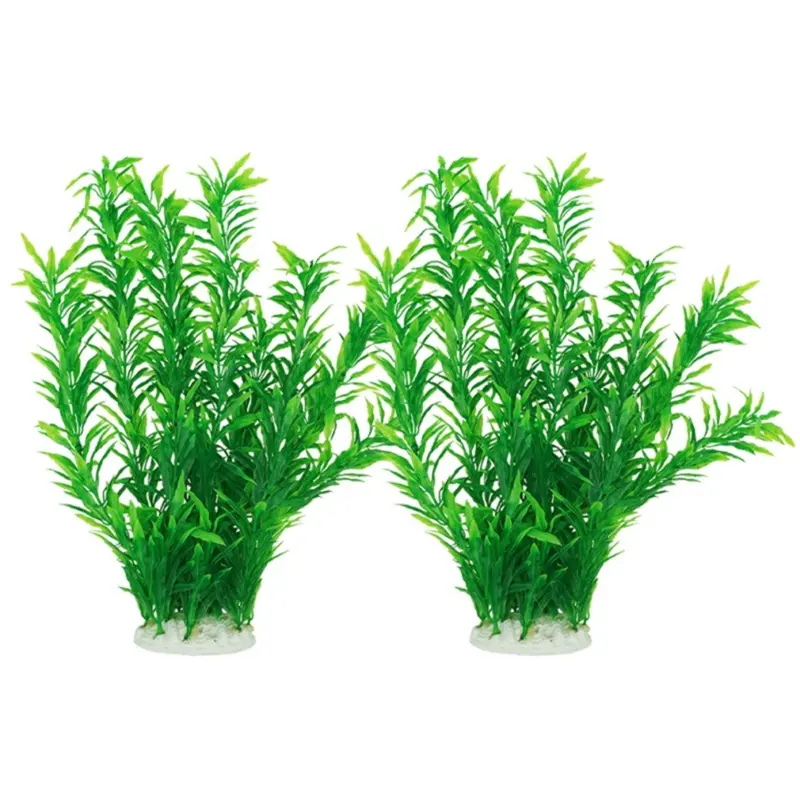 Sin Marca Green Fish Tank Landscaping Water Plant Fish Tank Decoration, Willow