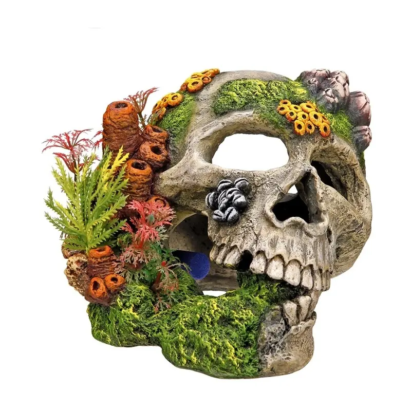 Nobby Pet Beige Skull Aquarium Decoration