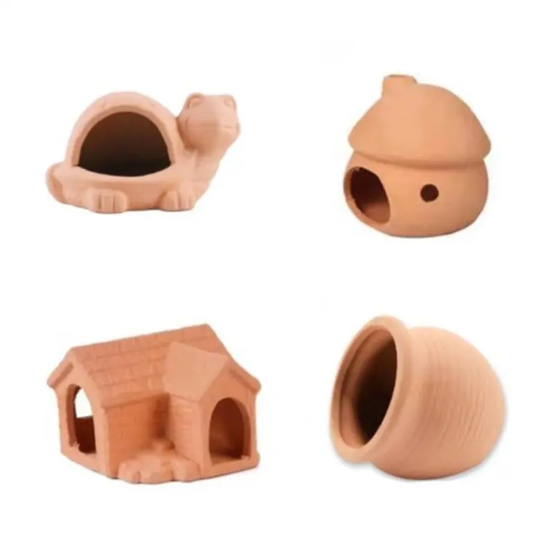 Typecat Fish Tank Landscaping Aquarium Shelter Hidden Decoration Reptile Cave