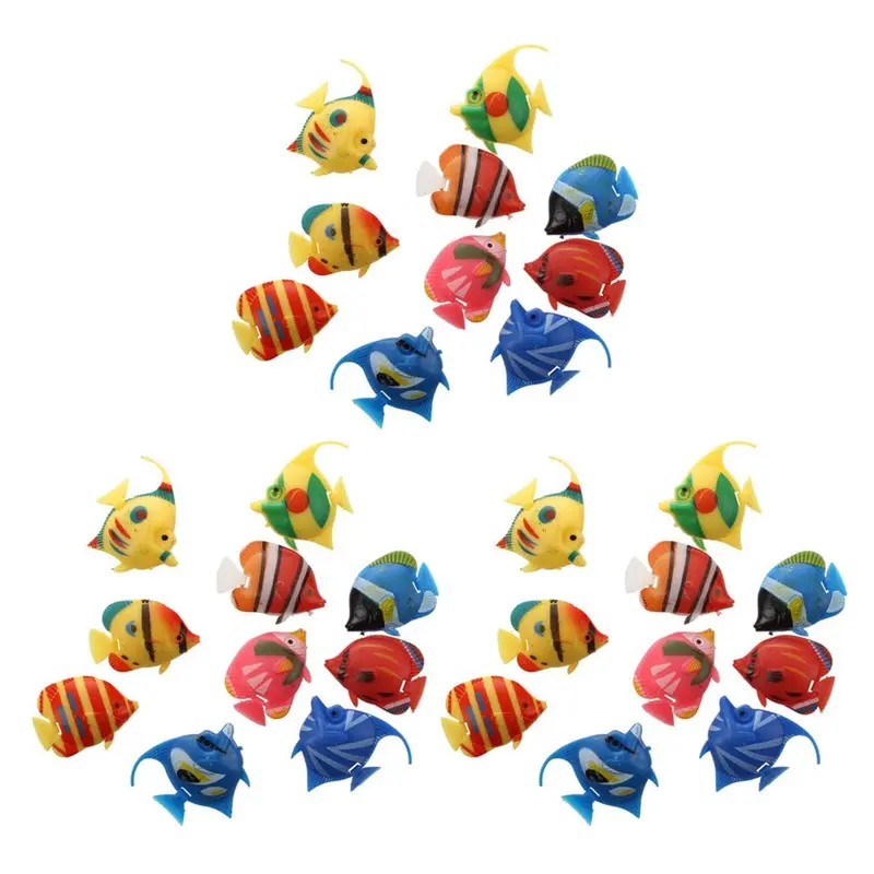 Spactz 30X Floating Artificial Decoration Fish Decorative Aquarium Tank Supplies