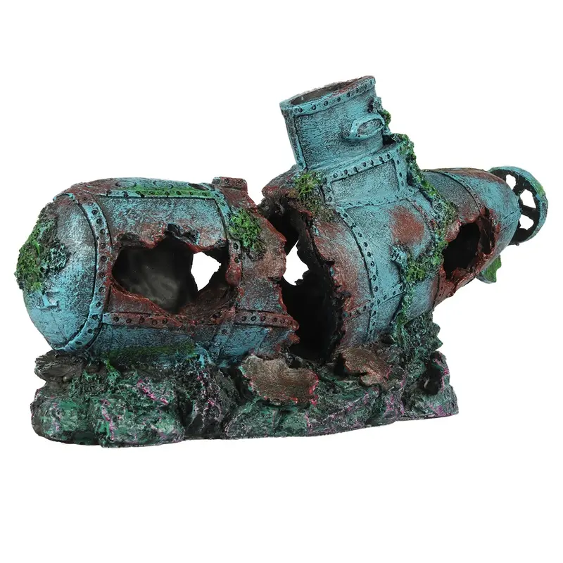 Aqua Della Vert Aircraft Engine Aquarium Decoration