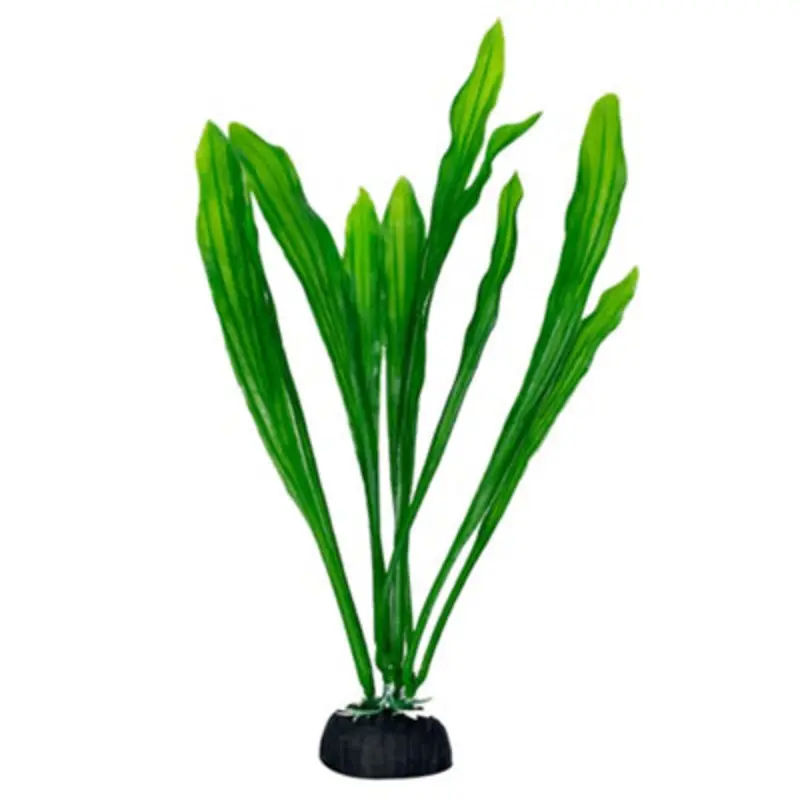 Swell Green Echinodorus Artificial Plant - Rounded Size 2