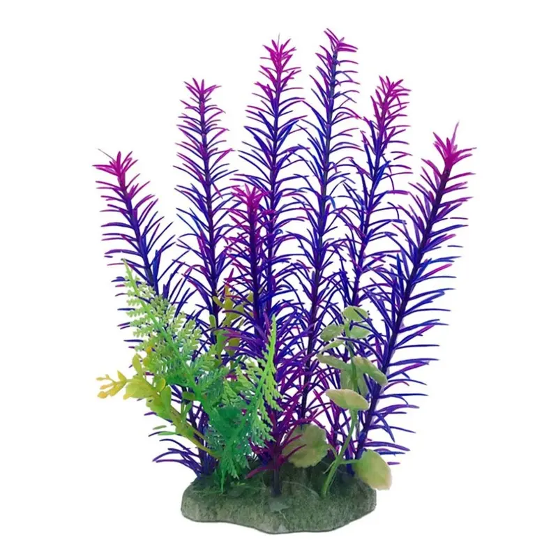 Swell Uk Purple Swell Narrow-Leaf Rotala Artificial Plant Aquarium DCor