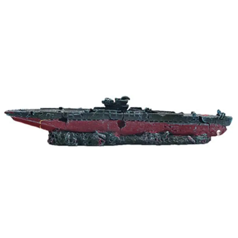 Swell Shipwreck Aquarium Decor Small