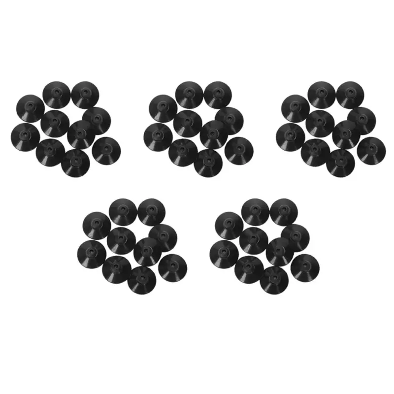 Maxpower Black 50 X Rubber 27Mm Suction Cup Clip Sucker For Aquarium Fish Tank Pump