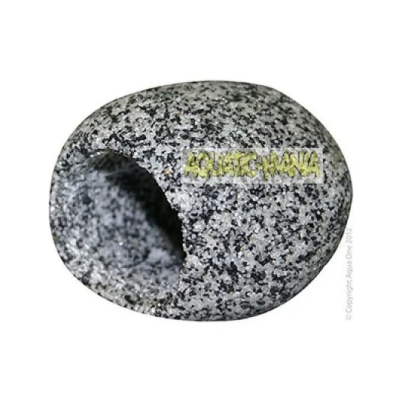 Aqua One Cave Round 7.5X6.5x5.5cm Granite (Xs) 37061