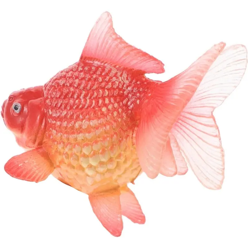 Hkhbjs Artificial Aquarium Fish Realistic Simulation Goldfish Ornament