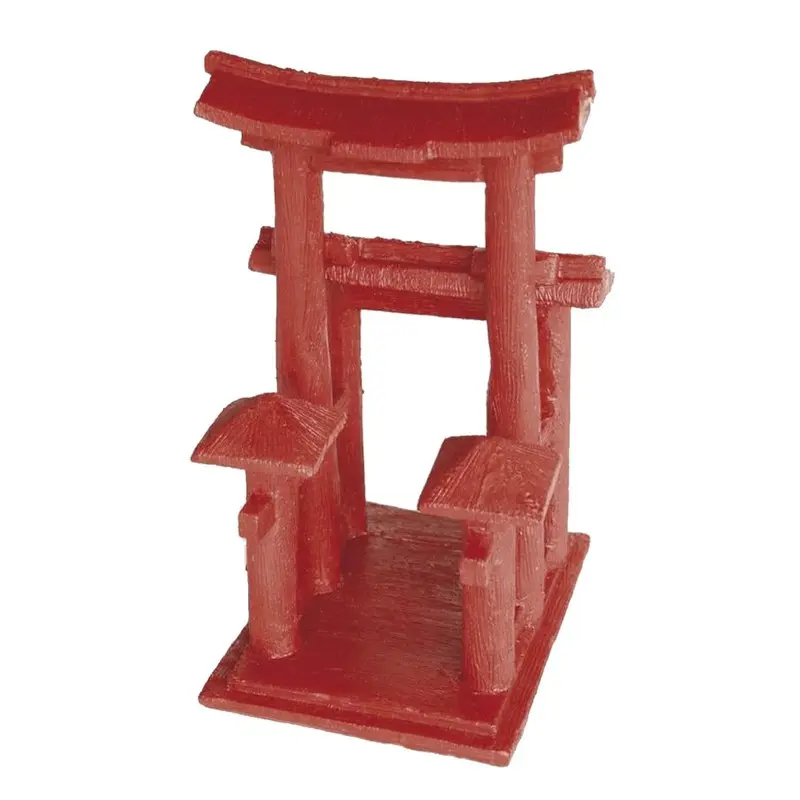 Superfish Red Zen Deco Temple