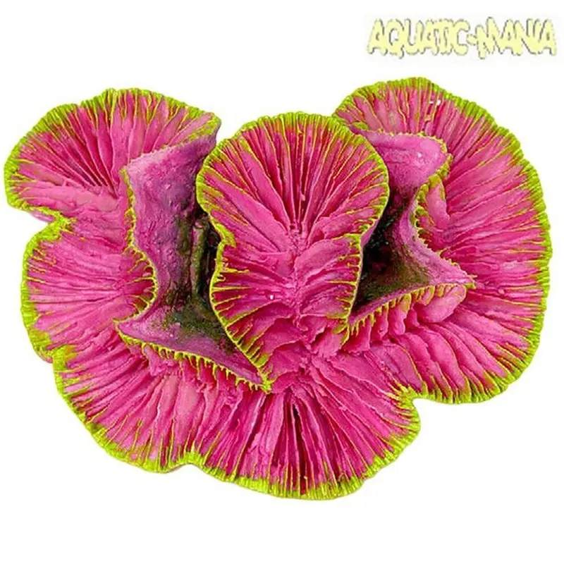 Betta Pink/Coral Rose Aquarium Ornament (L) X 8Cm (W) X 5Cm (H) Ms926 10Cm