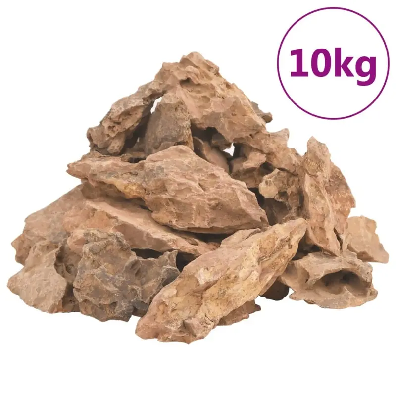 Vidaxl Brown Lava Stones Rock Natural Rock Dragon Rock Aquarium Stone 10 Kg 10Kg