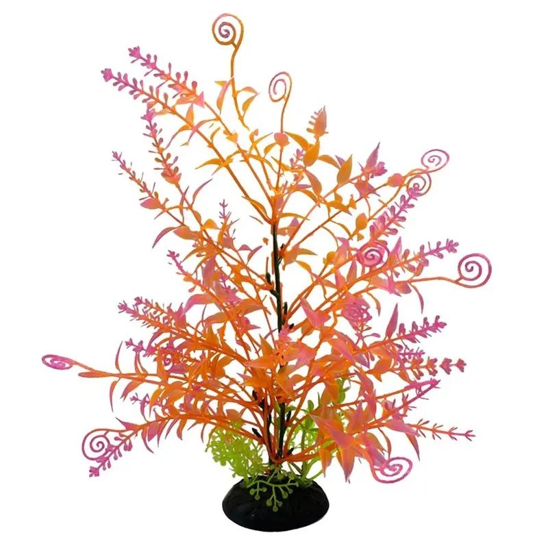 Swell Orange & Pink Fairy Tree Artificial Plant Aquarium Dcor