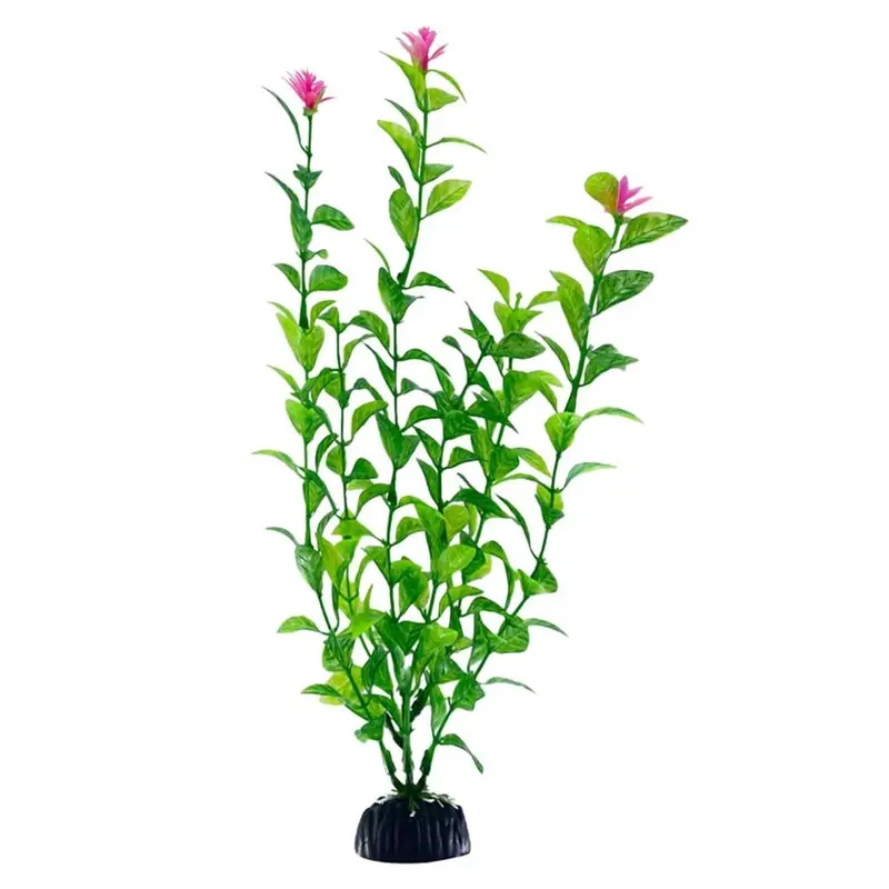 Swell Uk Pink Swell Green Moneywort Artificial Plant - Aquarium Dcor Large