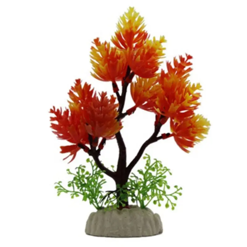 Swell Pinecone Tree Artificial Plant Orange
