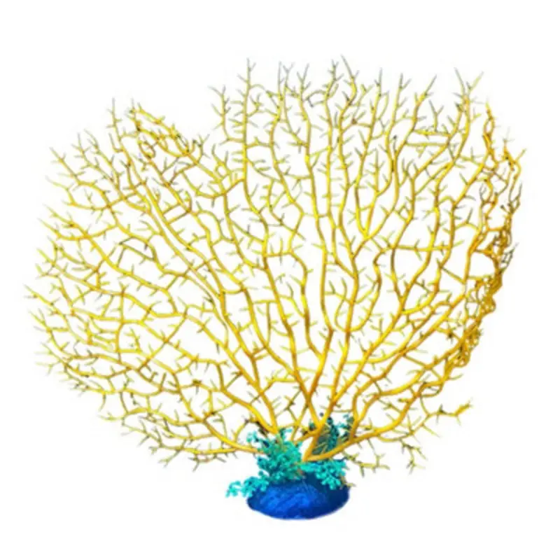 Swell Branch Artificial Decor Yellow/Coral