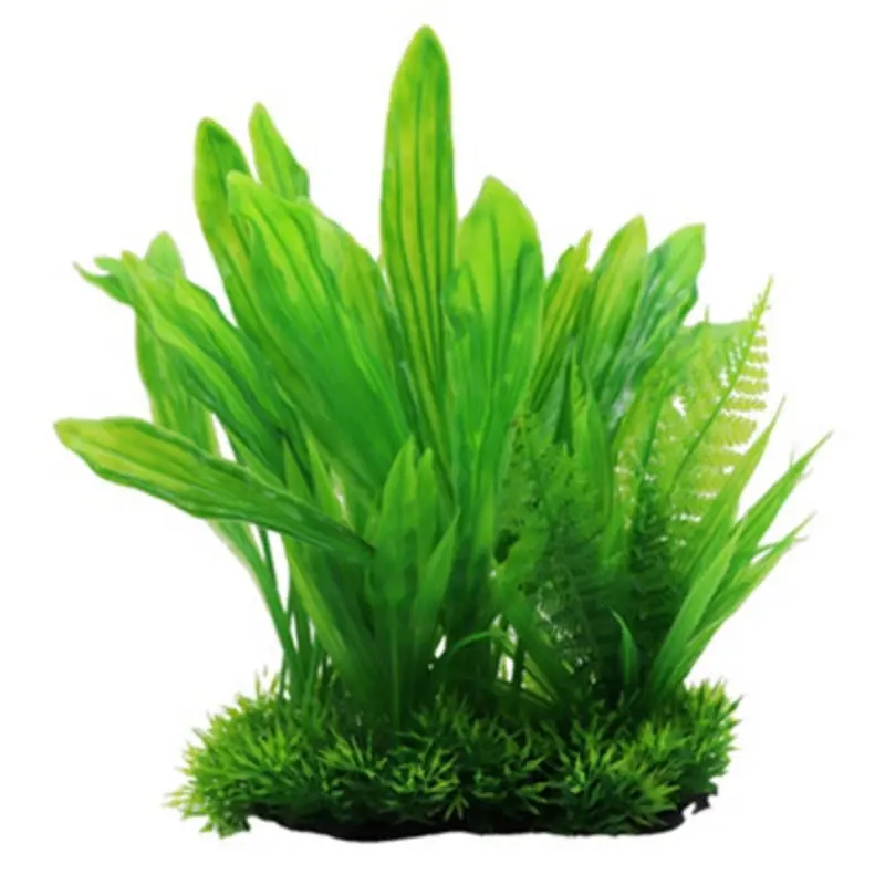Swell Green Echinodorus Combination Artificial Plant - Rounded