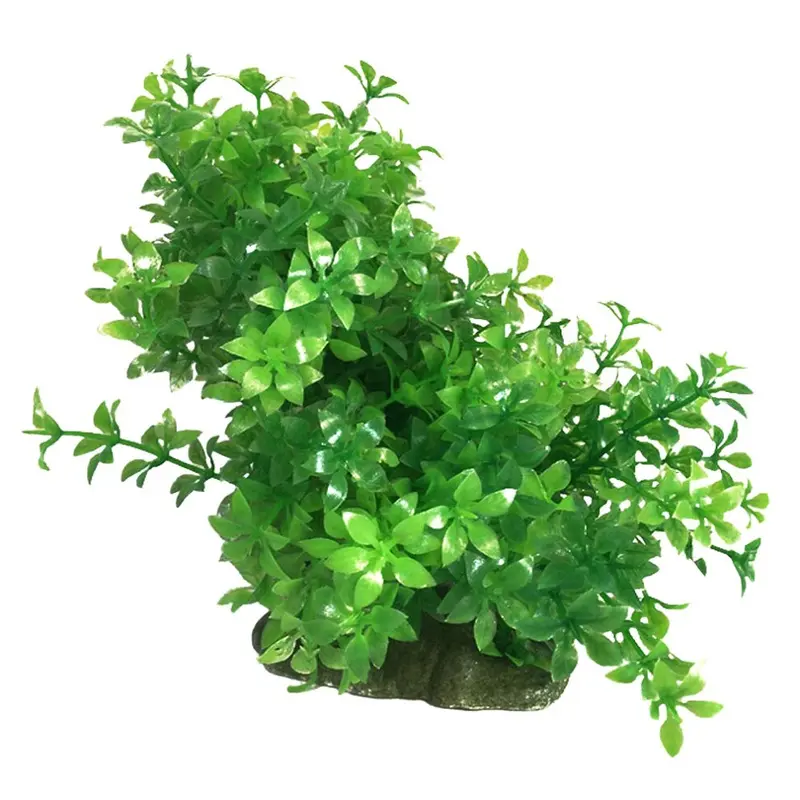 Swell Uk Green Swell Trailing Leaves Artificial Plant - Aquarium DCor Small