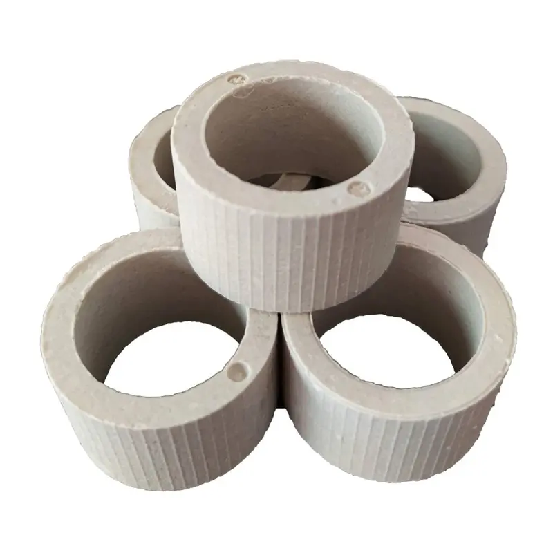 Miguco 5Pcs Anti-Floating Ceramic Aquatic Plant Rings For Aquarium Plants Fixing