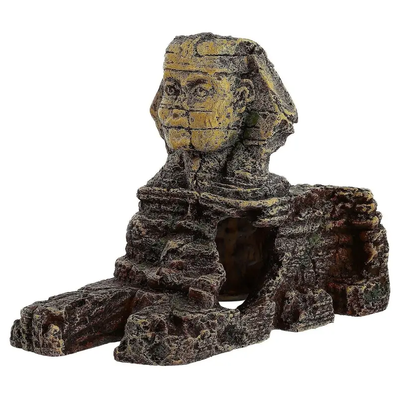 Hcsc 1Pc Aquarium Decoration Aquarium Sphinx Statue Fish Tank Landscaping Decor