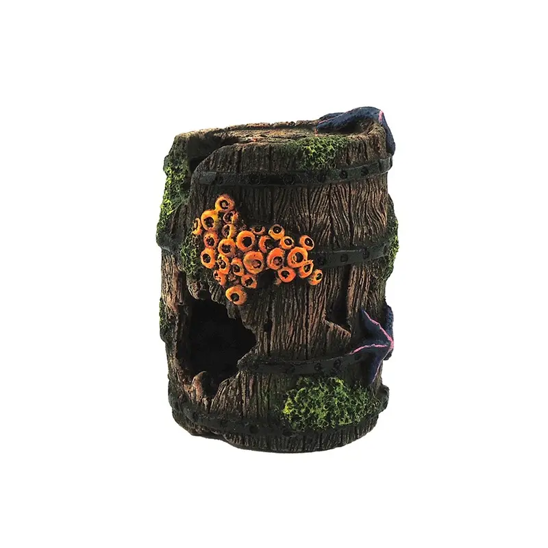 Classic Aquatics Coral Barrel Ornament