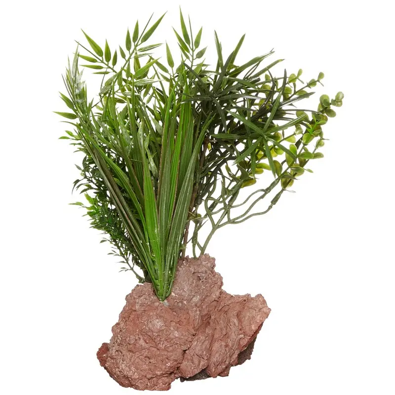 North American Pet Products North American Pet Lava Base With 12"""" Plant